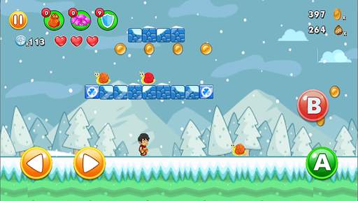 Super Jumper Game : Jungle Adventure World screenshot 1