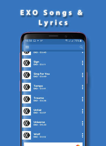 EXO Offline Songs & Lyrics screenshot 2