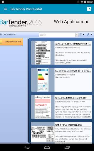 BarTender Print Portal App screenshot 6