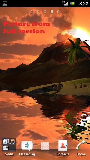 3D Volcano Live Wallpaper FREE screenshot 6
