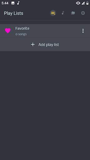 Offline music player for smartphone screenshot 3