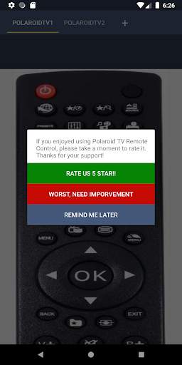 Polaroid TV Remote Control 5 تصوير الشاشة