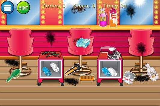 Hairdresser clean up game screenshot 3