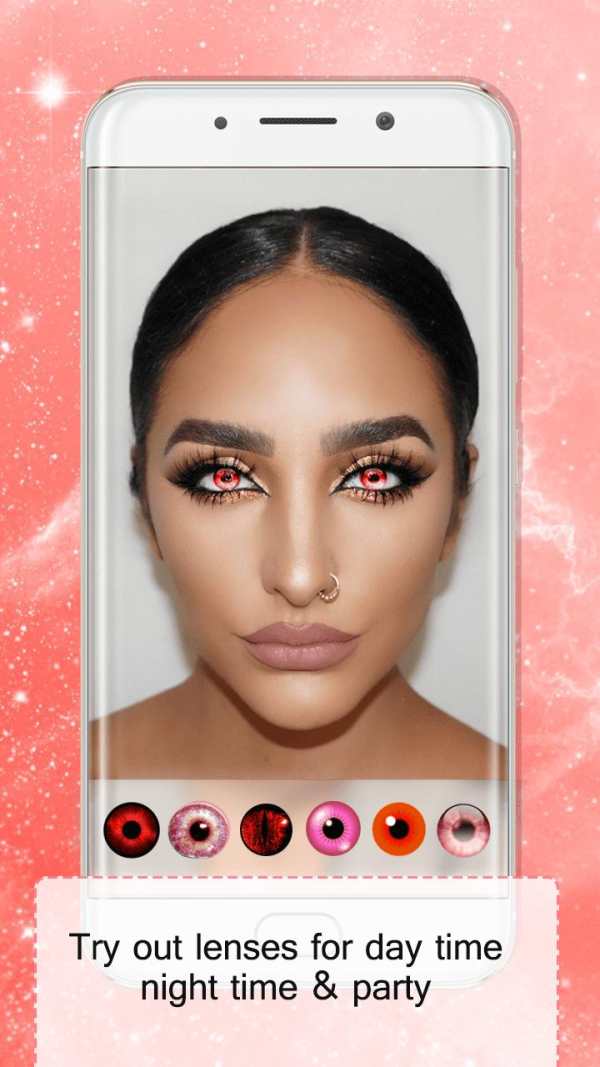 👁 Colored Contacts Face App👁 screenshot 2