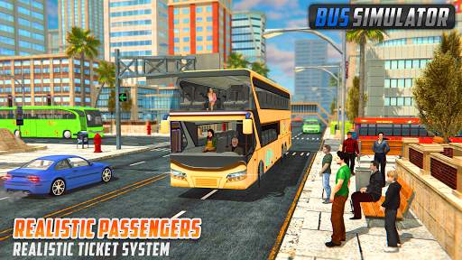 Off-Road Uphill Mountain Tourist Bus Driving Game screenshot 3