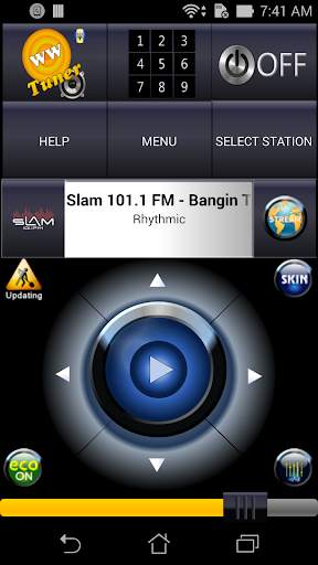 WWTuner radio player screenshot 4