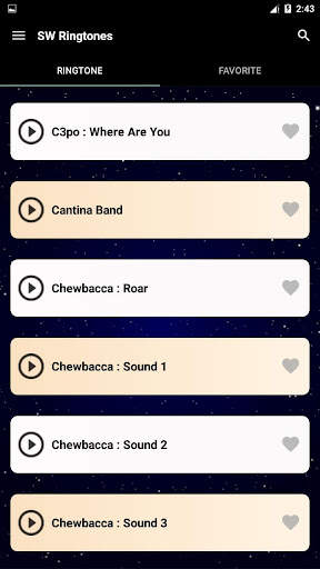 SW ringtones screenshot 4