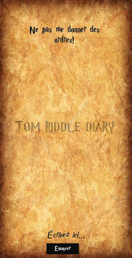 Tom Riddle Diary screenshot 2