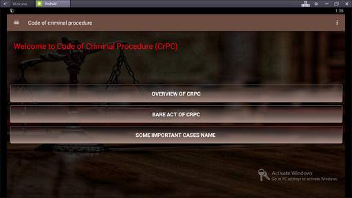 Criminal procedure code (Crpc) скриншот 1
