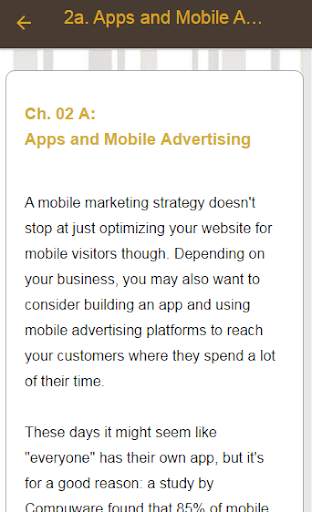 Mobile Advertising Course screenshot 4
