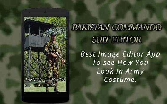 Pakistan Commando Suit Editor screenshot 10