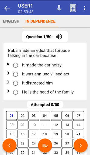 2021 JAMB UTME CBT Practice App screenshot 9