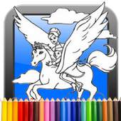 cartoon barbie coloring books game 1.0