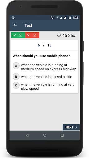 RTO Driving Licence Test скриншот 8