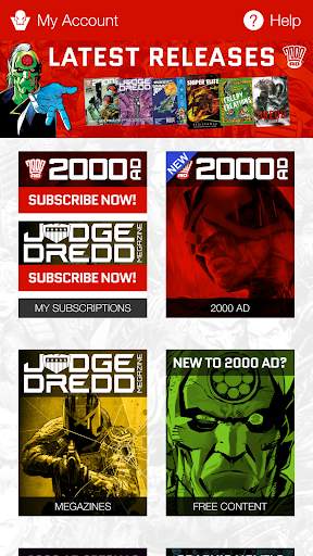 2000 AD Comics and Judge Dredd screenshot 5