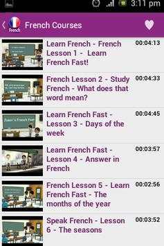 French Conversation Courses screenshot 4