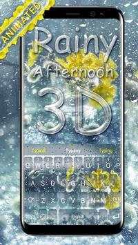 Rainy Afternoon 3D Theme Keyboard 1 تصوير الشاشة