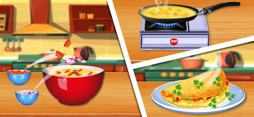 Kitchen Chef Food Making Games screenshot 1
