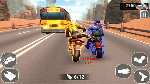 3D Madness Bike Racing:Highway screenshot 5
