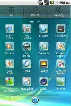 AERO 8 GO Launcher Theme screenshot 2