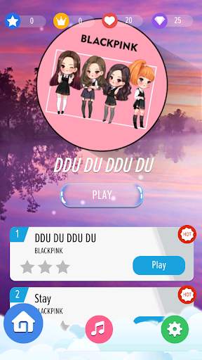 BLACKPINK Piano Tiles KPOP screenshot 1