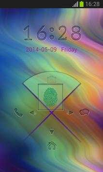 Lock Thumb Scanner Theme screenshot 2