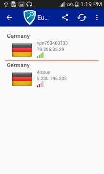 Europe Vpn Free screenshot 3