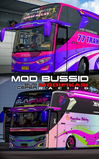 Mod Bussid Bus Ceper Modifikasi Racing screenshot 1