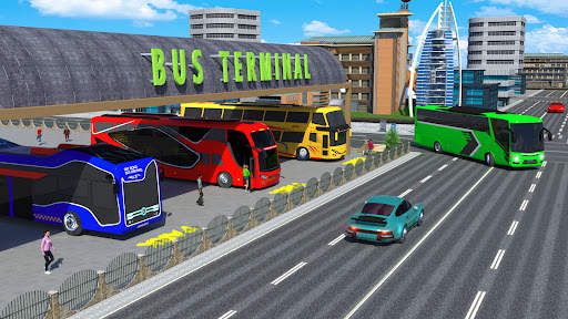 Coach Bus Driving - Bus Games screenshot 4