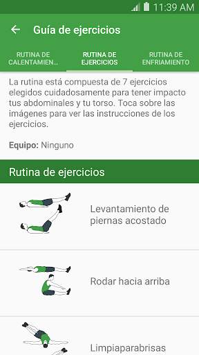 Entrenamientos de Abdominales screenshot 2