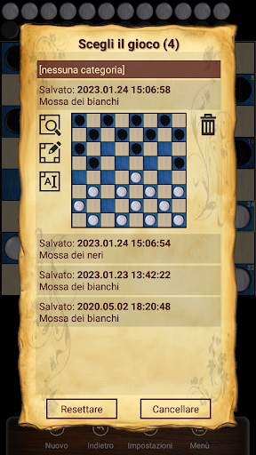 Dama Italiana - Online screenshot 7