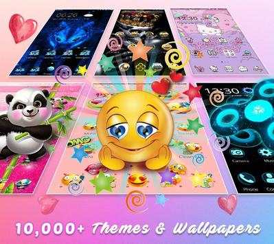 Cute Emoji Launcher 2018 screenshot 4