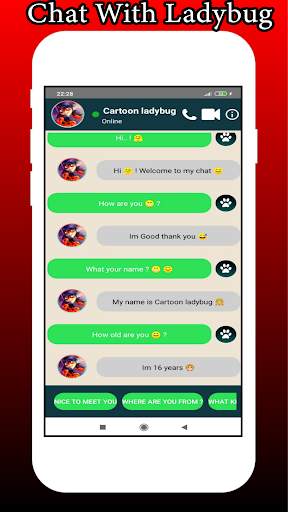 Fake Video Call For ladybug screenshot 4