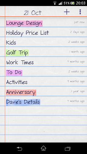 notePad Free Photos,Sounds screenshot 1