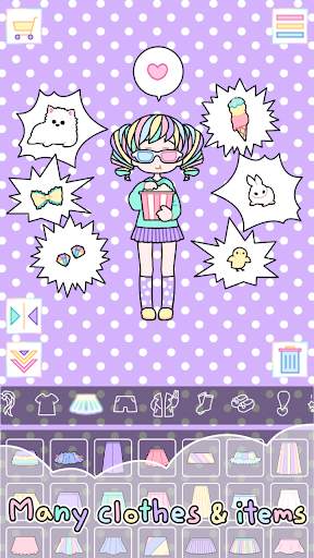 Pastel Girl : Dress Up Game screenshot 5
