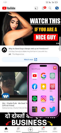 Mini Phone - Floating Apps स्क्रीनशॉट 4