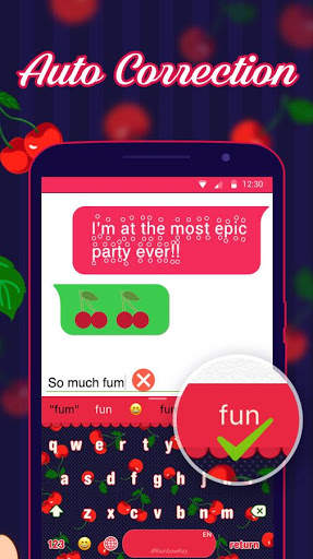 Fruit Color Keyboard Theme screenshot 5