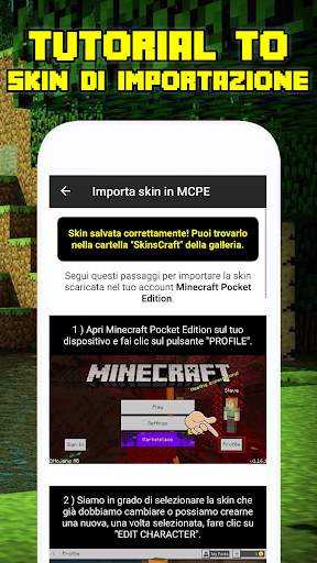 SkinsCraft - Skin di Minecraft PE Gratis screenshot 5