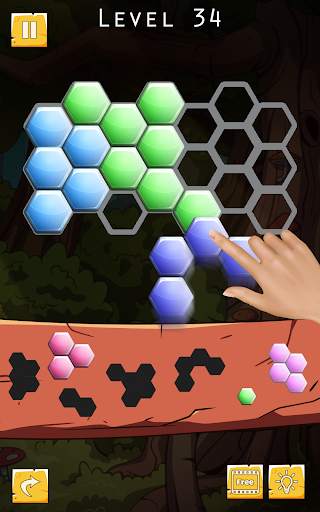Gems block hexa puzzle games: Jewel jigsaw puzzles screenshot 2