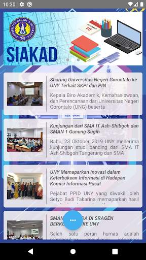 Siakad UNY screenshot 2