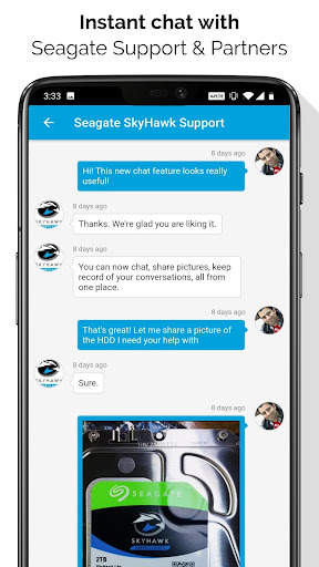 Seagate SkyHawk Partner App screenshot 3