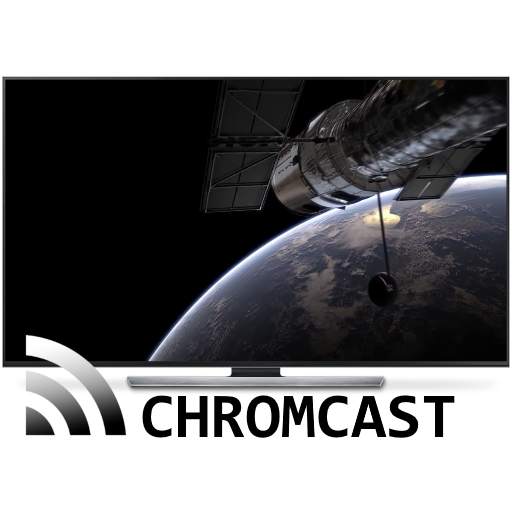 Galaxy background for Chromecast TV 2.0