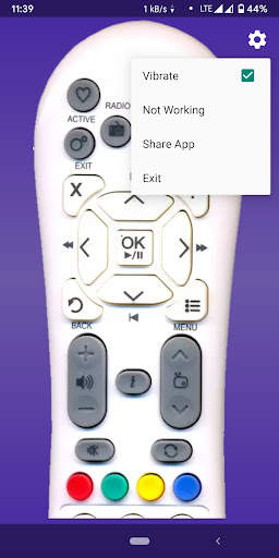 Videocon Tv Remote 4 تصوير الشاشة