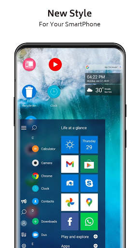 Zen theme for computer launcher screenshot 2