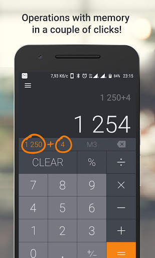 Calculator with Memory Plus Free screenshot 4