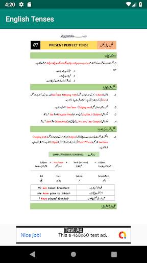 ENGLISH TENSES screenshot 4