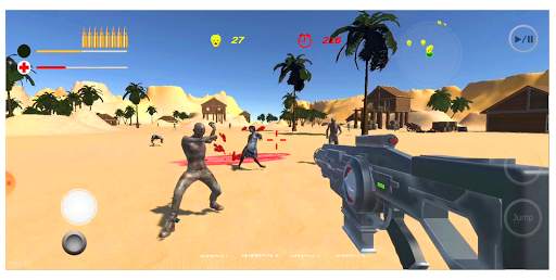 Attack Zombie 3D Sniper screenshot 4