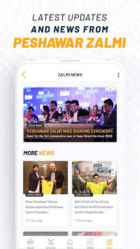 Official Peshawar Zalmi PSL Live Cricket Streaming screenshot 6