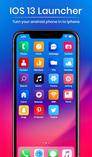 i Launcher, os 13 control Center screenshot 2