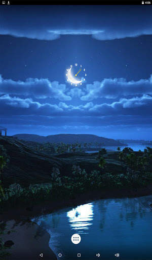Moon Clock Live Wallpaper screenshot 11